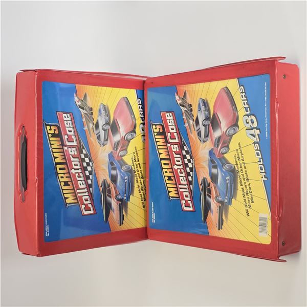 Micro Minis 48 vehicle Collectors case pair