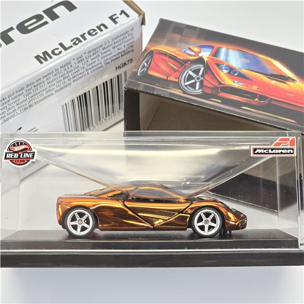 Hot Wheels RLC Gold McLaren F1