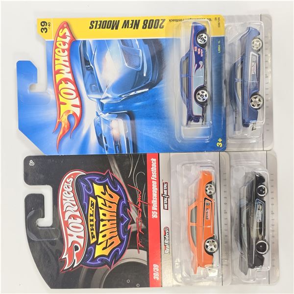 Hot Wheels lot of 4 VW Drag Ghia