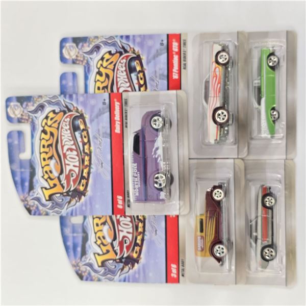 Hot Wheels Larry's Garage Holiday exclusives with chase Camaro lot of 5