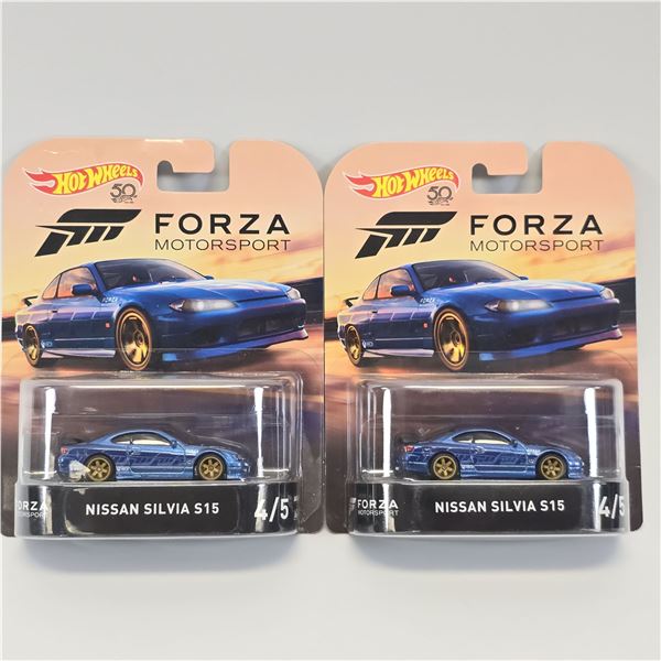 Hot Wheels Entertainment Forza Nissan Silvia s15 (Casting Debut)