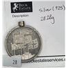 Image 1 : 1996 5 Pounds - Elizabeth II (Queen's 70th Birthday; Silver Proof) 28.28g Silver 92.5%