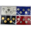 Image 1 : 2004 American State Quarters - Denver, Philadelphia, Platinum, and Gold Sets