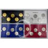 Image 1 : 1999 American State Quarters - Denver, Philadelphia, Platinum, and Gold Sets