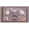 Image 1 : 1962 Canadian Uncirculated Coin Set 43.1g 80% Silver