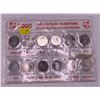Image 1 : 1999, 2000 Millennium Quarter Sets