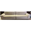 Image 1 : 2 Loveseats White Upholstery 55x35x30