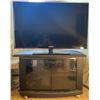 Image 1 : Samsung LN40D550K1FXZO 40 Inch Flat Screen Television w/ Stand & Goldstar VHS Player