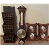 Image 1 : Thermor Barometer w/ Decorative Wall Hangings