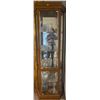 Image 1 : Oak Curio Corner Cabinet 31x26x72