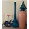 Image 1 : Assorted Decorative Collectables Handblown Glass Ceramic Christmas Tree & More