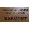 Image 3 : Baronet Made in Canada Vintage Bedside Dresser 3Drawers 31x33x34