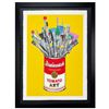 Image 1 : Tomato Pop (Yellow) by Mr Brainwash