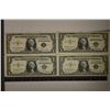 Image 1 : 1935-E, 2-1957 & 1957-B US $1 SILVER CERTIFICATES