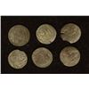Image 1 : 6 SILVER DIME SIZED OTTOMAN EMPIRE PARA COINS: