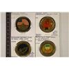 Image 1 : 4-COLORIZED MILITARY CHALLENGE COINS: AMERICAS