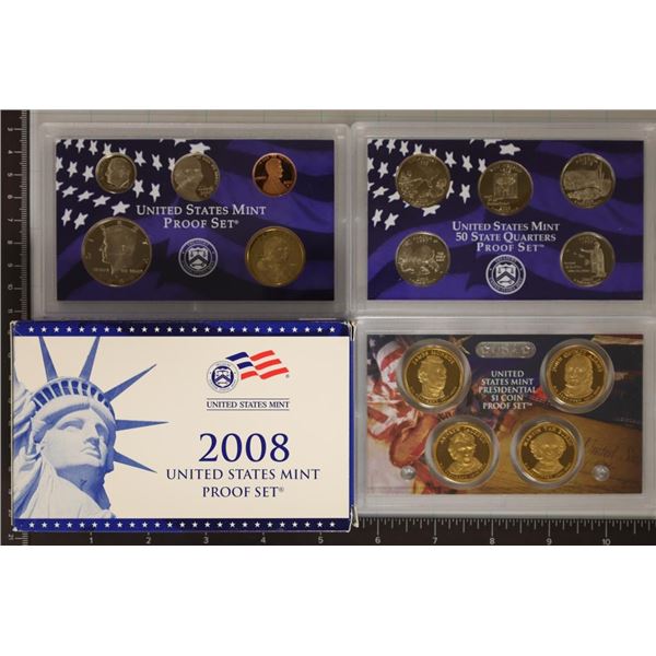 2008 US PROOF SET (WITH BOX)
