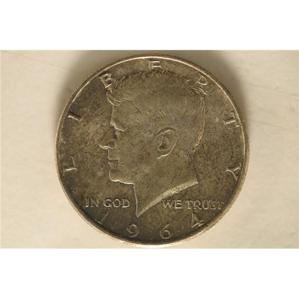 1964 KENNEDY HALF DOLLAR 90% HALF DOLLAR