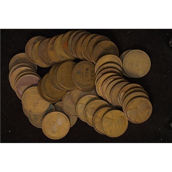 SOLID DATE ROLL OF 1912 LINCOLN WHEAT CENTS