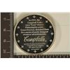 Image 2 : 1 TROY OZ .999 FINE SILVER PF CAMBELLS SOUP ROUND,