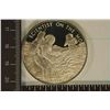 Image 1 : .80 STERLING SILVER PROOF AMERICA IN SPACE ROUND