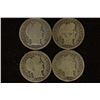 Image 1 : 1905-S, 07,08 & 1913 SILVER BARBER DIMES