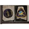 Image 3 : 2 METAL RUSSIAN SPACE MEDALS COLORIZED IN DISPLAY
