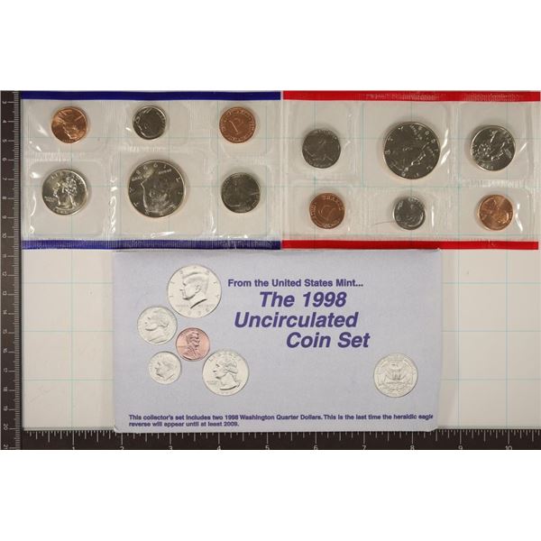 1998 US MINT SET (UNC) P/D (WITH ENVELOPE)