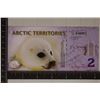 Image 1 : 2010 ARCTIC TERRITORIES 2 POLAR DOLLAR COLORIZED