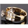 Image 2 : 1.73CTW SI2 DIAMOND 18K GOLD WEDDING RING (IGL)