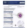 Image 4 : 1.57CT PINK SAPPHIRE & 0.37CTW DIA 18K GOLD RING