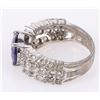 Image 2 : 3.0CT TANZANITE STERLING SILVER LADIES RING