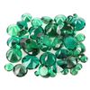 Image 1 : 18.70CTW ROUND GREEN EMERALDS LOOSE GEMSTONES