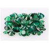 Image 2 : 18.70CTW ROUND GREEN EMERALDS LOOSE GEMSTONES