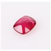 Image 3 : 3.55CT CUSHION-CUT RED RUBY LOOSE GEMSTONE