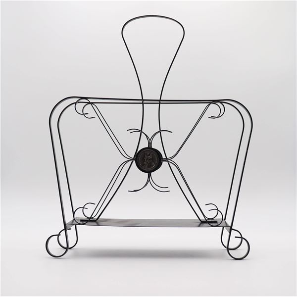 Magazine holder rack