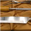 Image 5 : 2 Roast carving set with 6 steak knives