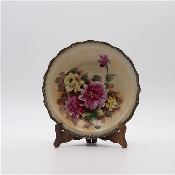 Hand painted plate and pitcher - Japan
