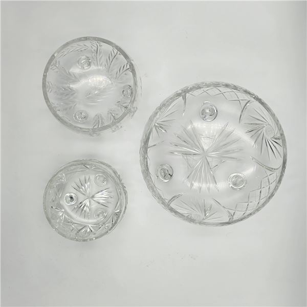 Crystal vases