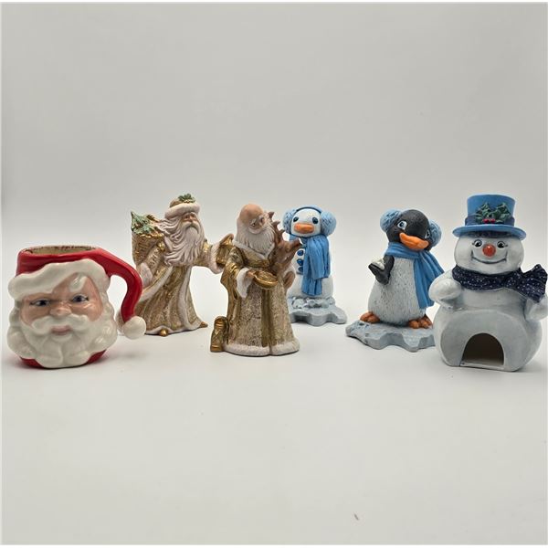 Christmas Porcelain figurines