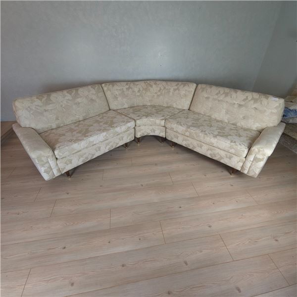 MCM sectional corner couch