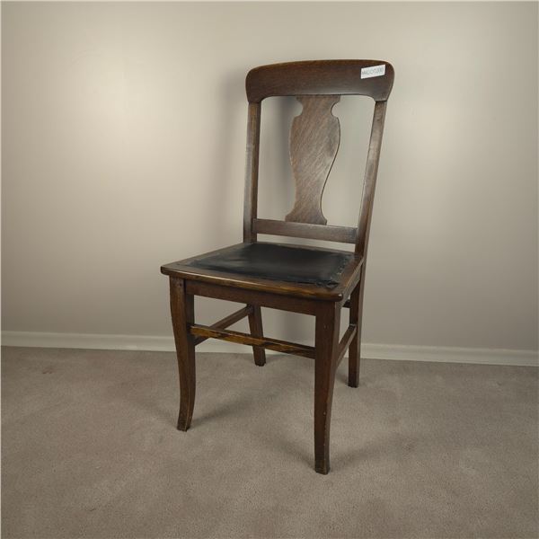 Antique oak chair