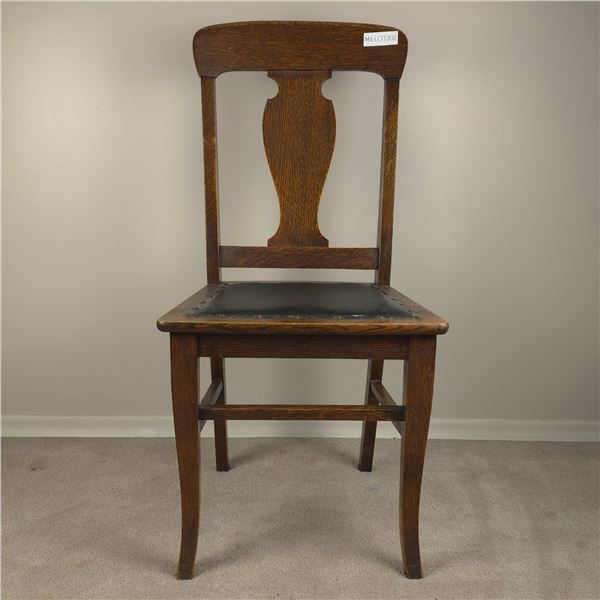 Antique oak chair
