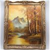 Image 1 : Framed mountain scene