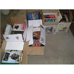Books-most are war books and novels