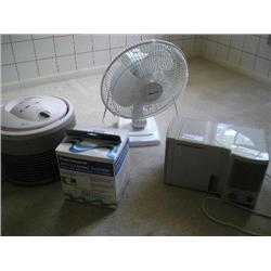 Duracraft fan, Kenmore air cleaner, w/Hepa ionizer