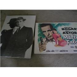 Bogart posters, Maltese Falcon movie litho