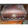 Image 1 : Chest/document box w/velvet lining