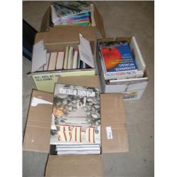 Books-most are military and novels