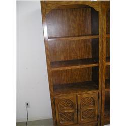 Bookcase w/lower storage